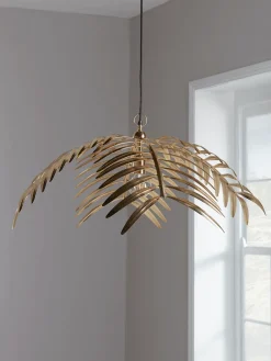 Gold Palm Pendant