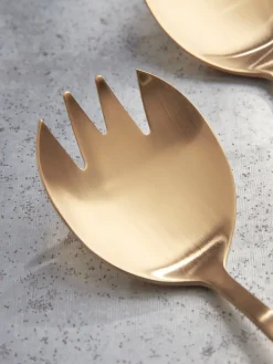 Gold Serving Spoons