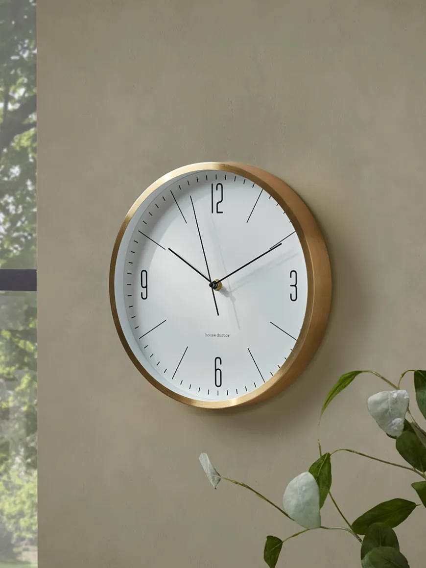 Golden Framed Clock