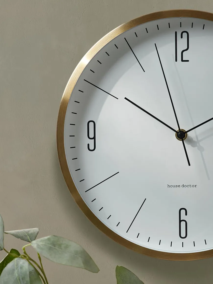 Golden Framed Clock