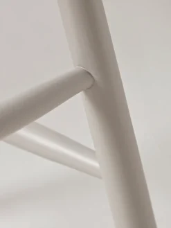Grey & Limewashed Counter Stool