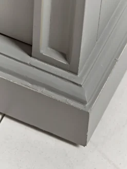 Grey Bedside Table