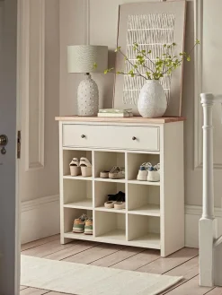 Haldane Open Shoe Cabinet