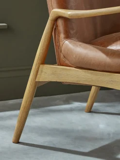 Halden Armchair - Leather