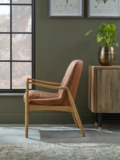 Halden Armchair - Leather