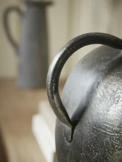 Handled Iron Table Lamp