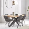 Hoxton Oak Dining Table - Large