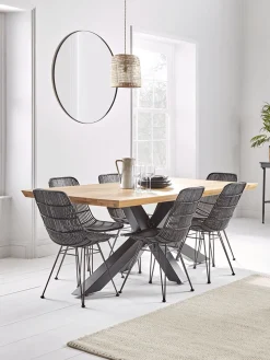 Hoxton Oak Dining Table - Large