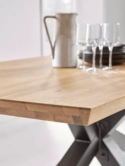 Hoxton Oak Dining Table - Large