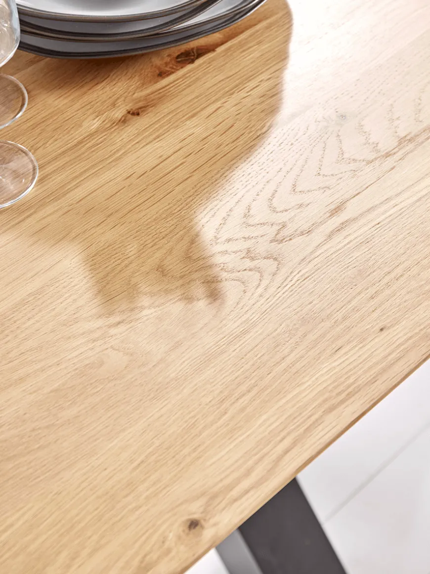Hoxton Oak Dining Table - Large