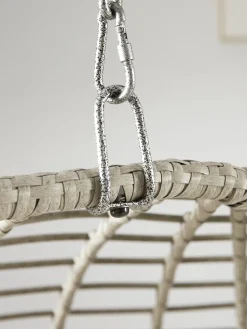 Indoor Outdoor Double Hanging Chair - Grey