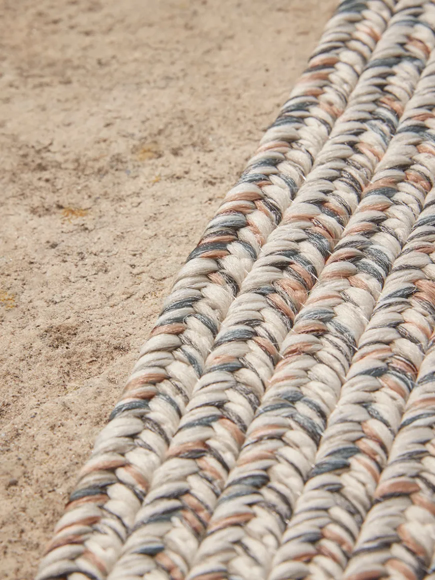 Indoor Outdoor Rectangular Rug - Natural