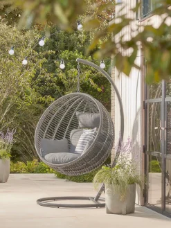 Industrial Hanging Chair - Grey