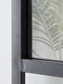 Industrial Landscape Shelf Mirror