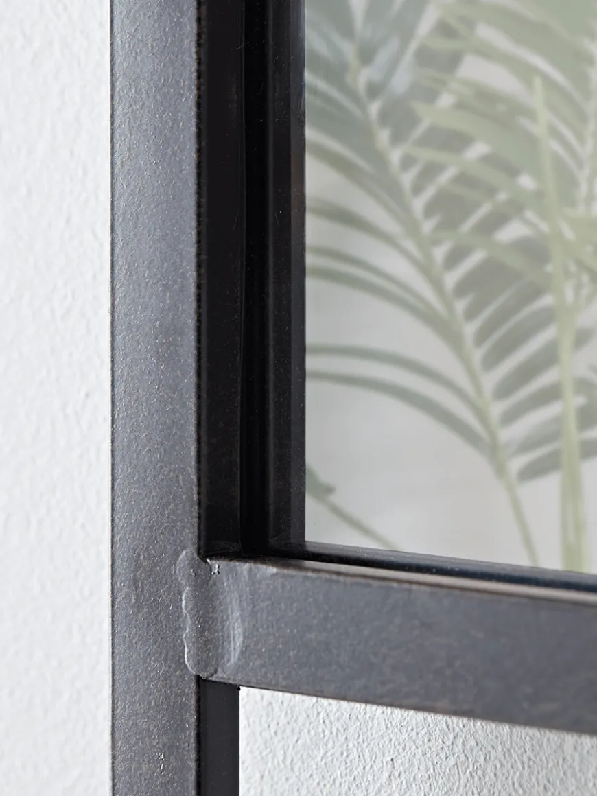 Industrial Landscape Shelf Mirror