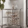 Industrial Style Bottle Trolley