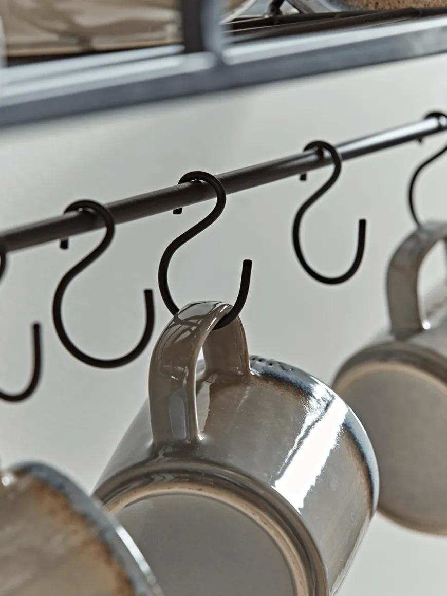Industrial Style Iron Wall Unit - Large