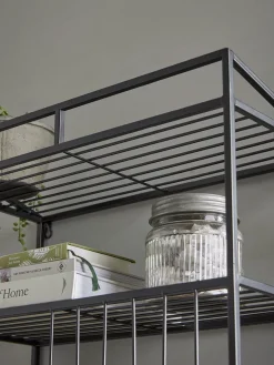 Industrial Style Iron Wall Unit - Medium