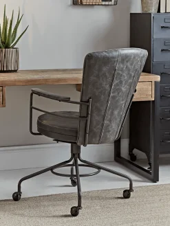 Industrial Style Office Chair - Grey