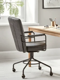 Industrial Style Office Chair - Grey