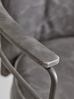 Industrial Style Office Chair - Grey