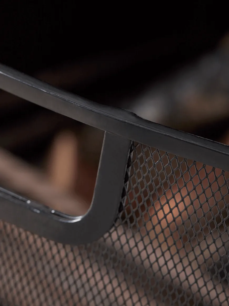 Iron Fire Screen