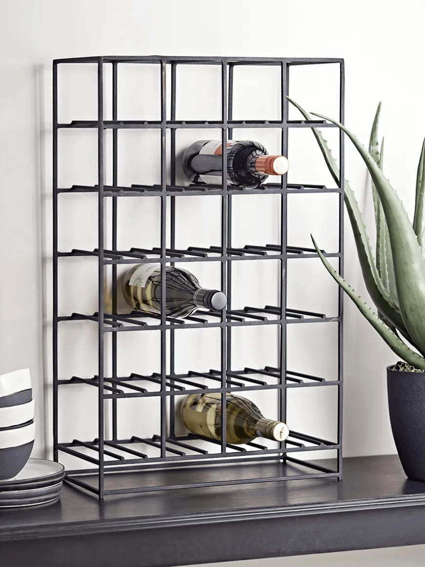 Iron Wine Rack