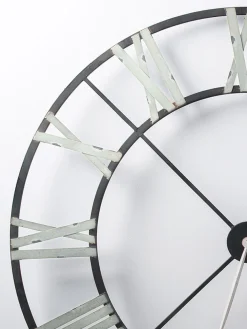 Ironwork Cut Out Clock