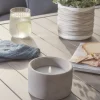LED Concrete Candle - Small