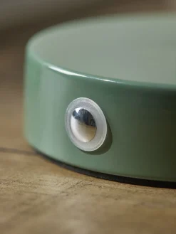 LED Dome Table Lamp - Forest Green