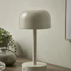 LED Dome Table Lamp - Taupe