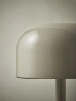LED Dome Table Lamp - Taupe