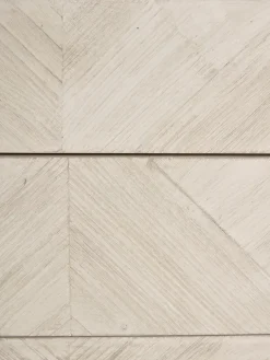 Limewashed Parquet Chest of Drawers