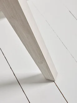 Limewashed Parquet Console Table