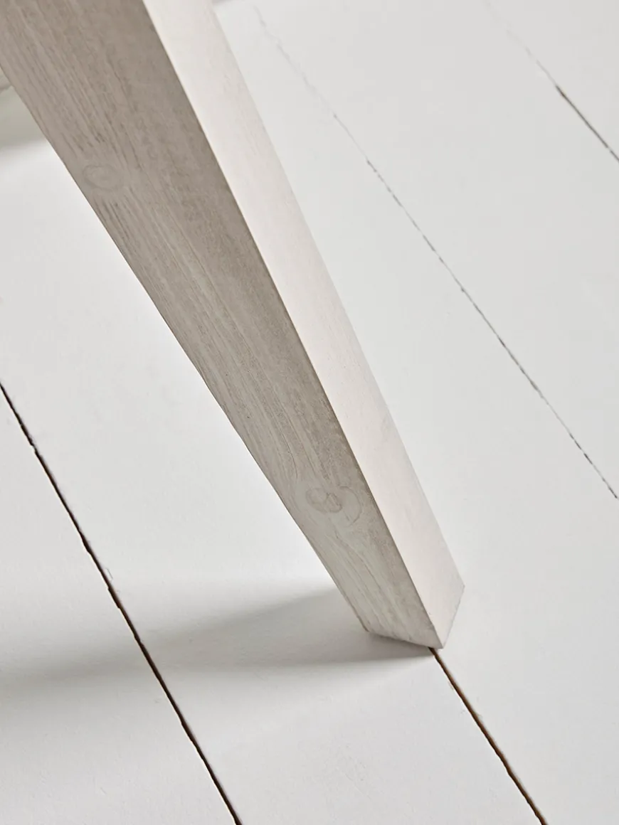 Limewashed Parquet Console Table