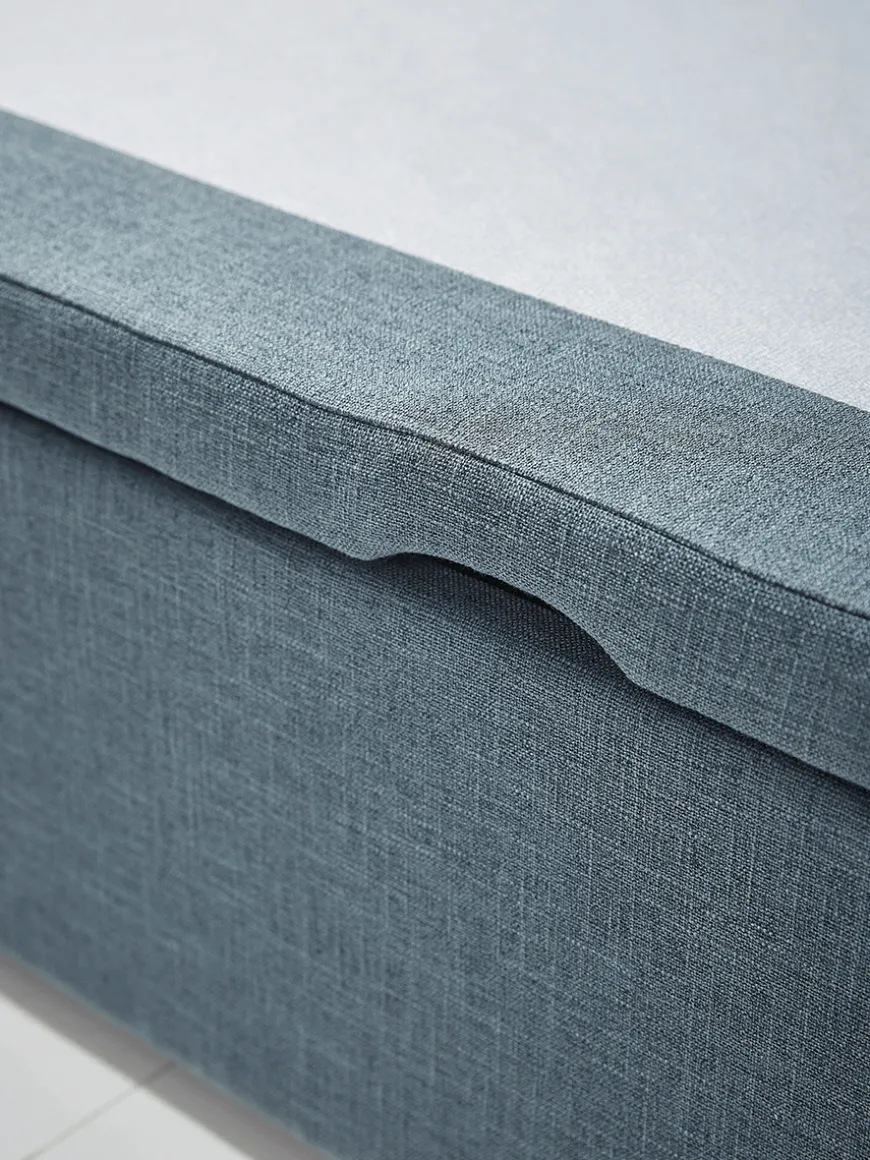 Lina Storage Bed Base - Navy