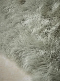Lira Sheepskin Rug - Dusky Eucalyptus