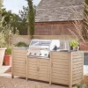 Long Island BBQ & Integrated Storage Cabinet - 4 Burner