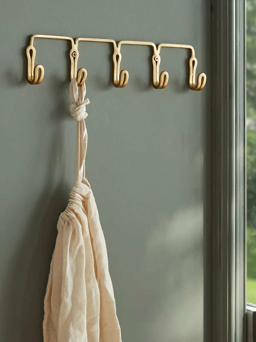Looped Brass Hooks