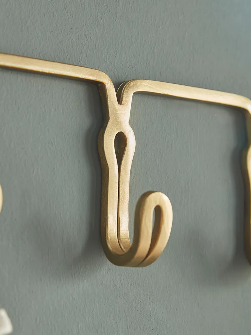 Looped Brass Hooks