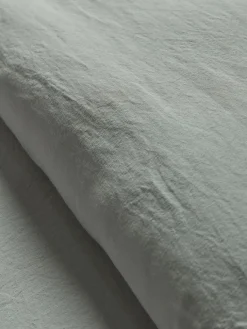Luxury Linen King Duvet Cover - Dove Grey