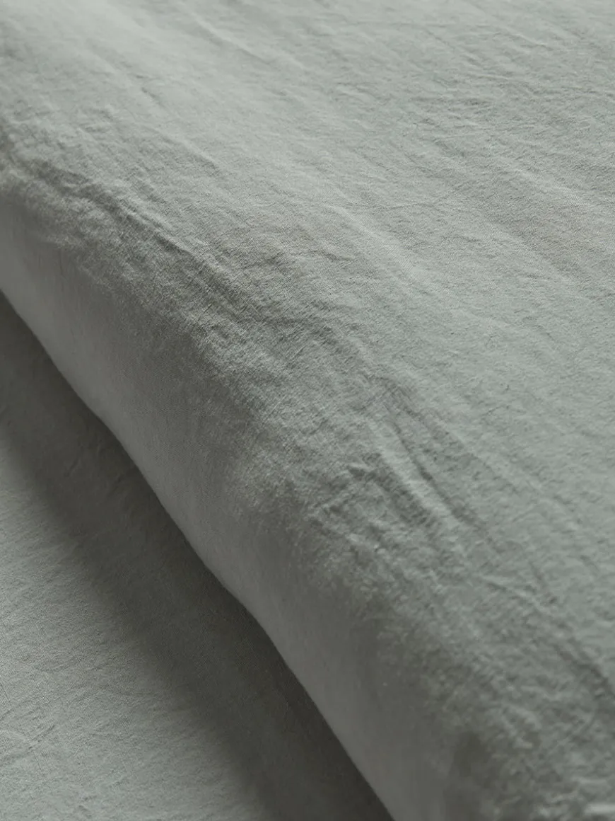 Luxury Linen King Duvet Cover - Dove Grey
