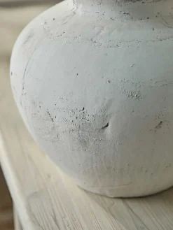 Mae Aged Stone Effect Vase