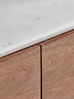 Marble Topped Shelf Unit