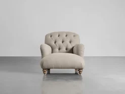 Margeaux Armchair - Birch Linen Cotton Blend 2