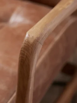 Mid Century Armchair - Leather