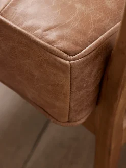 Mid Century Armchair - Leather