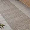 Natural Chevron Flatweave Runner