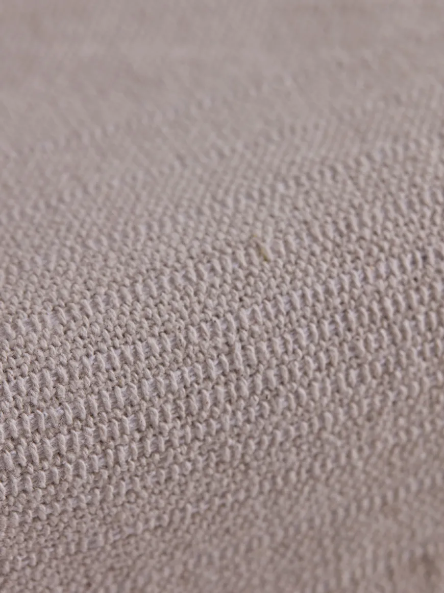 Natural Striped Throw