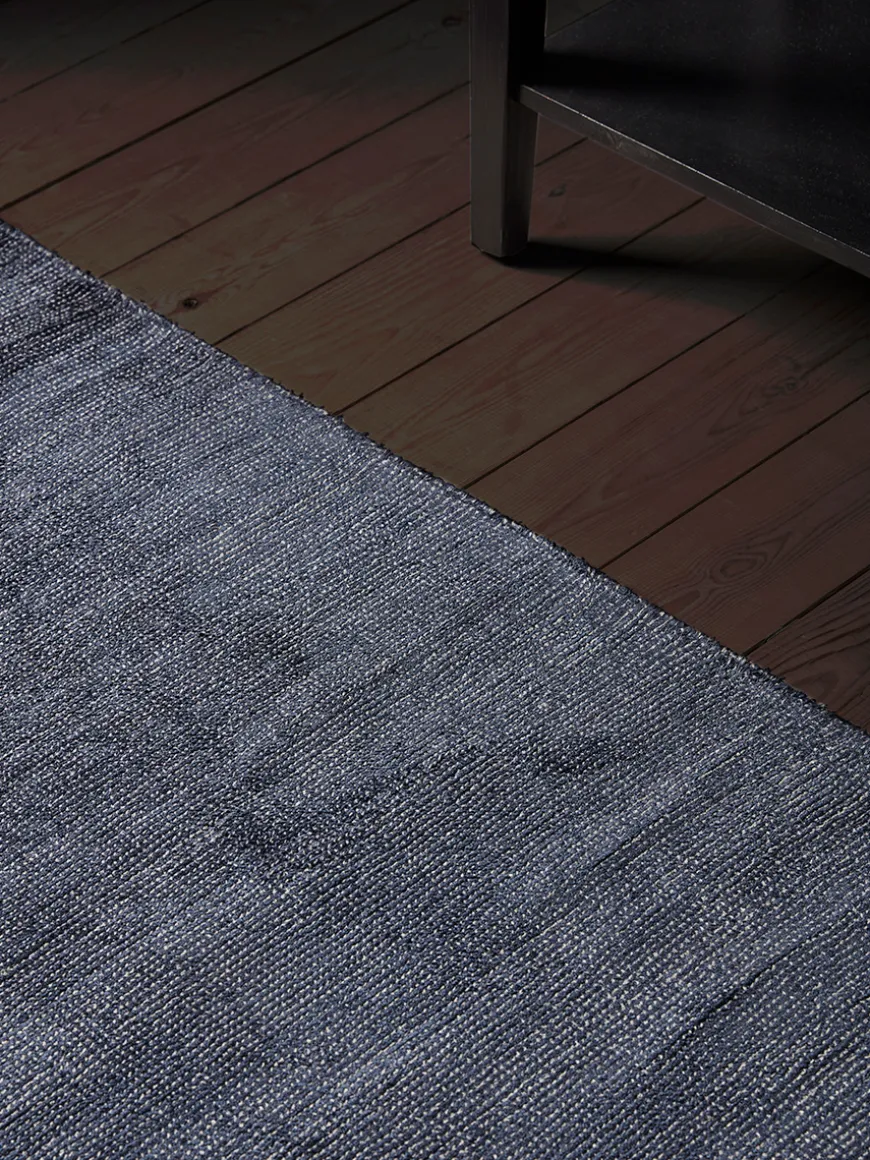 Navy Lustre Rug